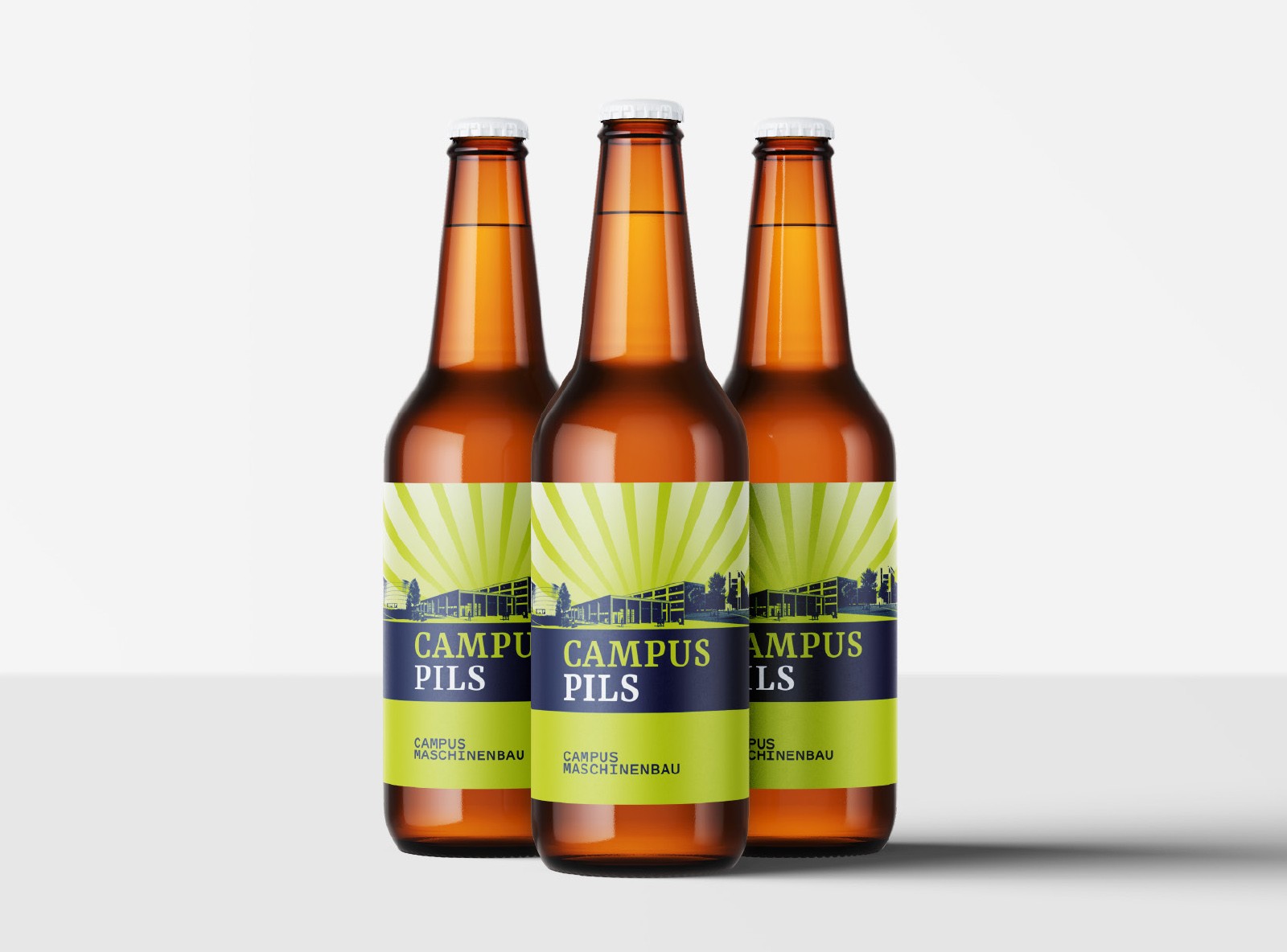 Gestaltung eines Etiketts für Bier